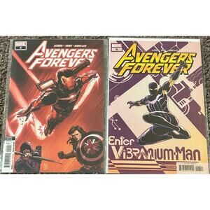 Avengers Forever Vol. 2 #4 2nd Print, 6 (2022 Marvel) Lot of 2 - 2 KEY ISSUES